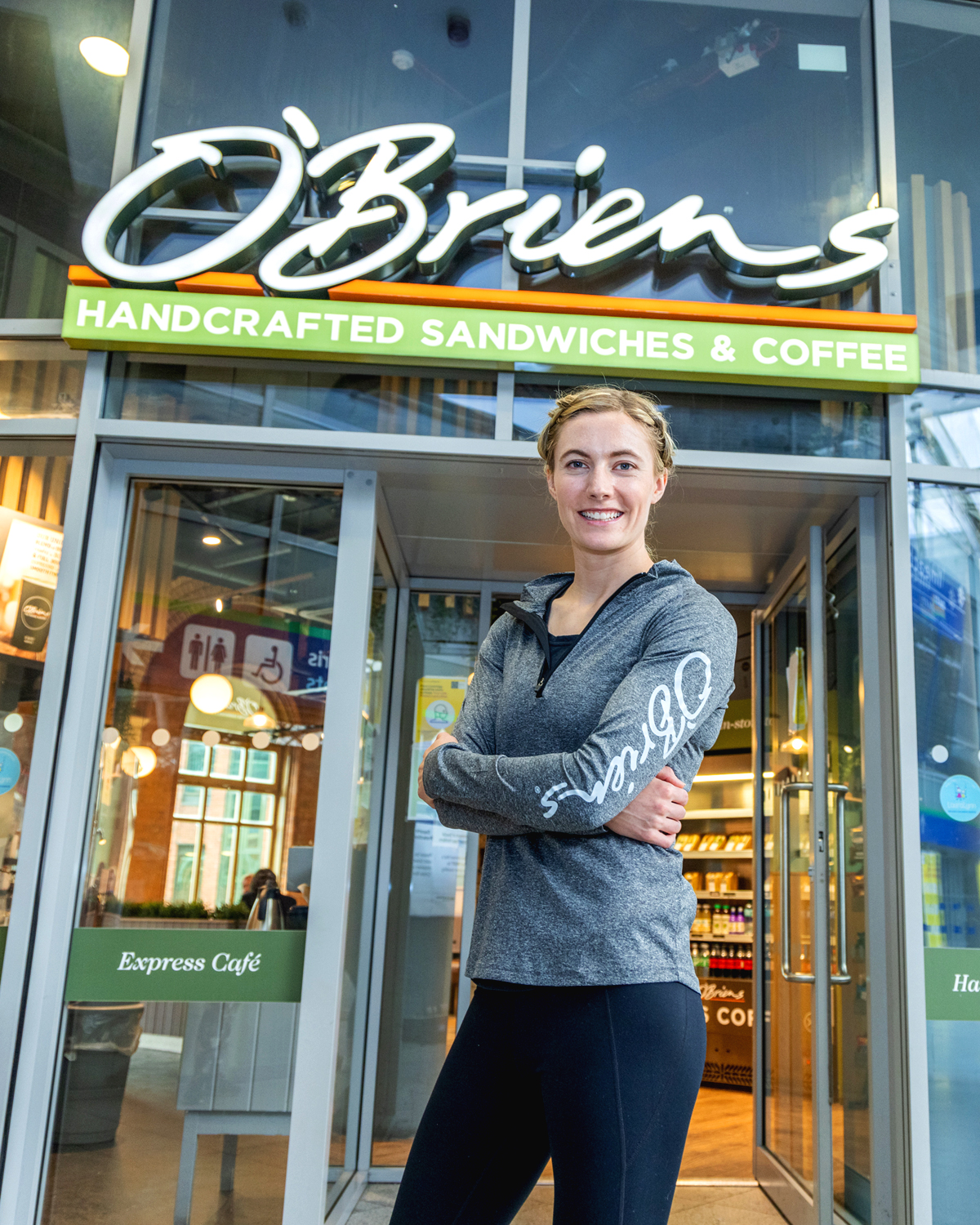 Natalya Coyle at O'Briens Connolly Station