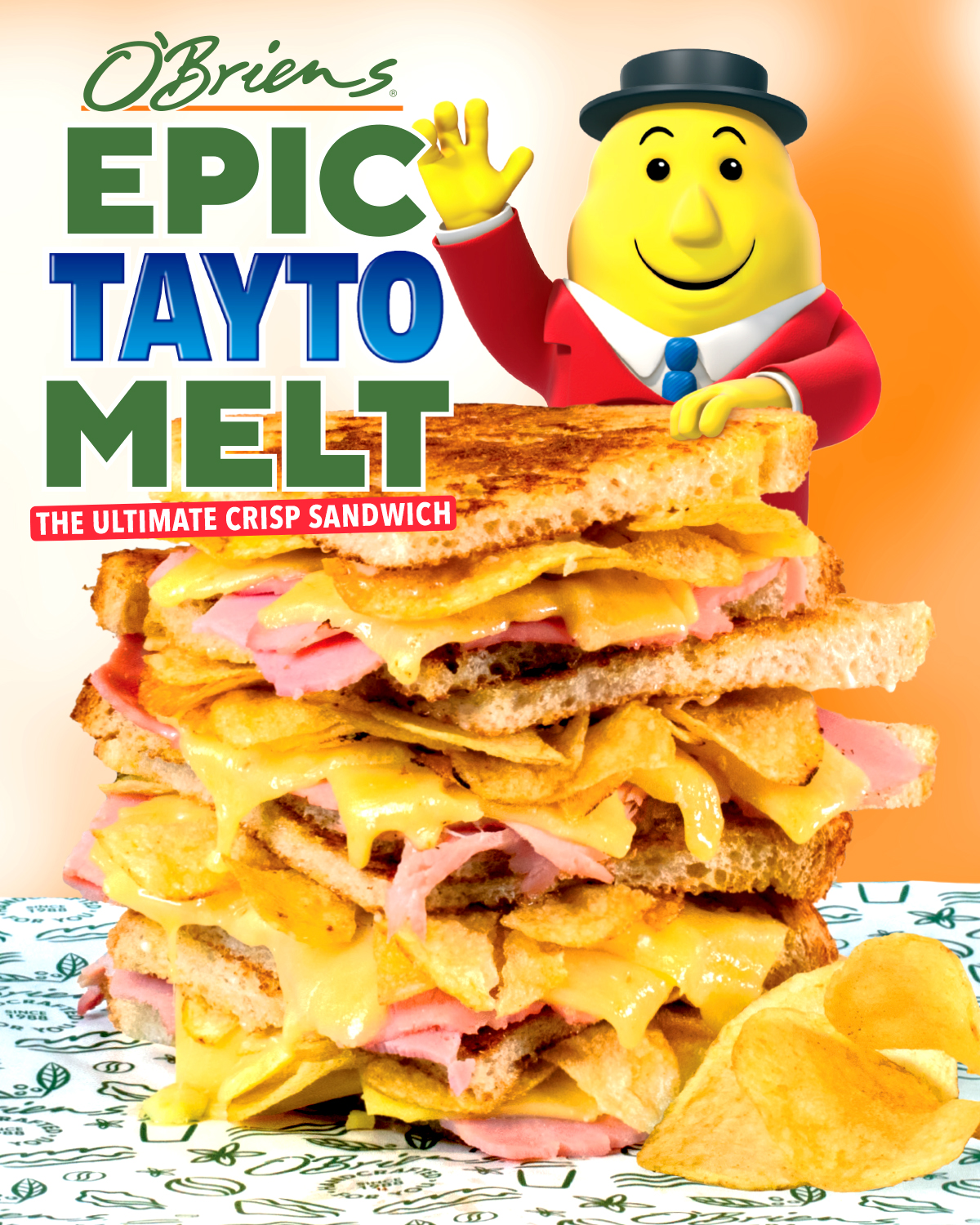 O'Briens Epic Tayto Melt